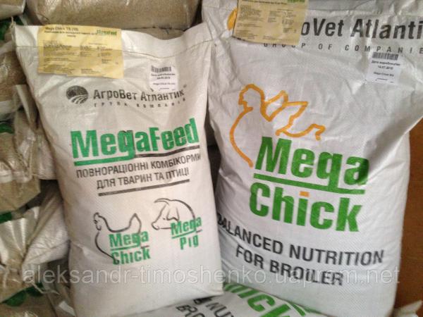 Агроветатлантик Mega Chick™ BS( старт 1-14 днiв ) Рентабельность корма 400% 10 кг