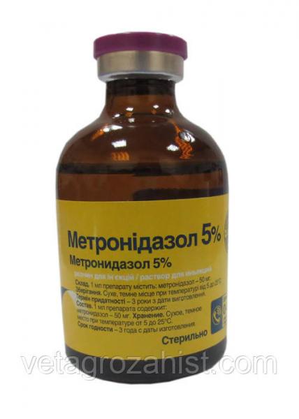 Метронидазол - 5% фл - 50 мл