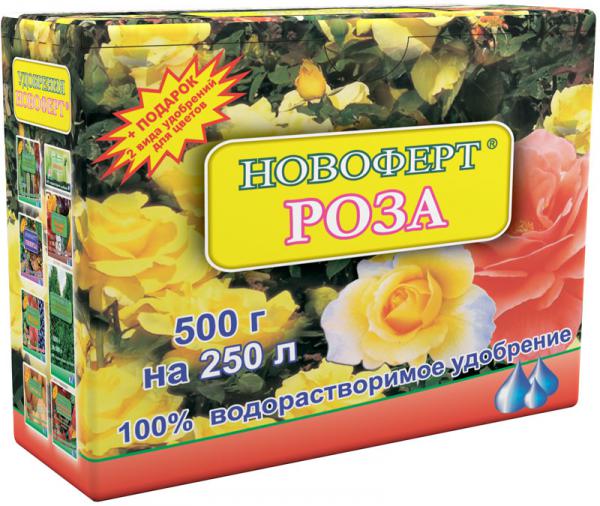 Удобрение Новоферт "Роза" 500 гр