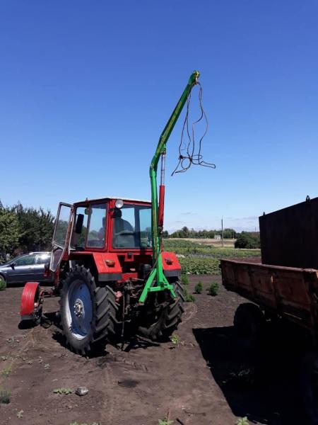 Краны-манипуляторы для трактора в Украине