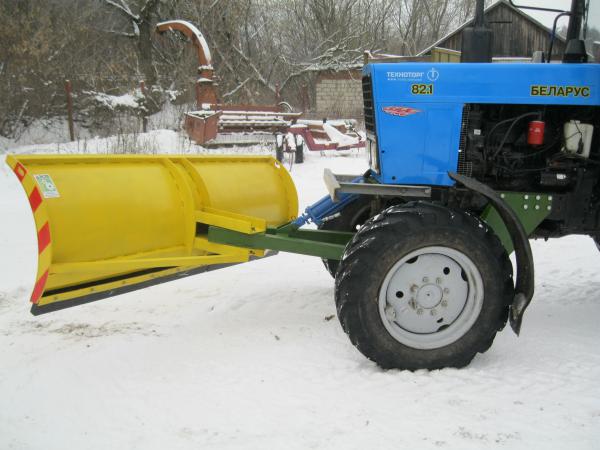 Навесное оборудование для уборки снега