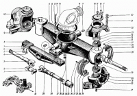 Корпус кулака КС-4361А.01-54/120 кран КС-4361, КС-4372, Юргинец