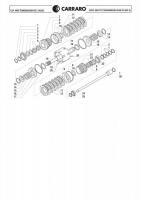 Втулка 129903 на коробку переключения передач TLB1 CARRARO 138226