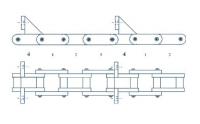 Цепь транспортерная ТРД-38-50-14,4-II-6-4-117