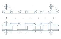 Цепь транспортерная ТРД-38-50-14,4-II-6-6-79