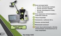 Метеостанция (беспроводная) консоль, код 6152