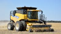 Услуги уборки урожая комбайнами Claas Lexion, John-Deere, New Holland