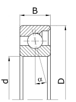 Подшипник 7203AA (46203) ZVL Slovakia