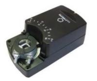 Сервопривод DA08N220 для открытия заслонок приточных жалюзи 140x140 см