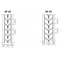 Конвейерные ленты Chevron с типом профиля AF Sawa