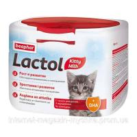 Молочна суміш Lactol Kitty Milk для вигодовування кошенят, Сухое молоко для котят LACTOL 500г Беафар