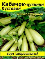 Семена Кабачок Кустовой / 1 кг