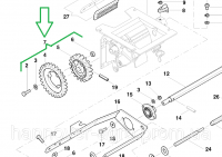 Блок шестерен Optima Kverneland AC489432 АС489432