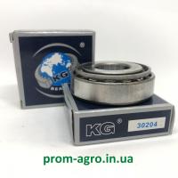 Подшипник 30204 (7204), размеры: 20х47х15,25 KG (МАЗ,КАМАЗ,КРАЗ,МТЗ)