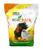 Комбикорм Стартер для бройлеров ECOchick, 10 кг