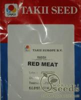 Японська редька "Ред Міт" 100гр, Takii Seeds.