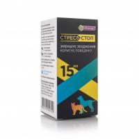 Стресостоп універсальний препарат для котів та собак 15мл/12 шт. уп.