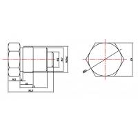 001 270 Электроклапан гидрораспределителя (соленоид) 12В 2,6А МТЗ-3022 (REXROTH) 1.837 001 270