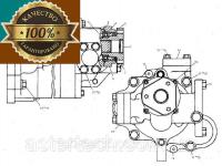 Насос трансмісії Caterpillar 3T-1445 / 386-3051