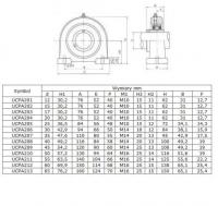 Корпус подшипника PA 207 SNR (Франция)