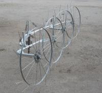 Грабли-ворошилки ("солнышко") ТМ Ярило (1,5 м, 2 колеса)