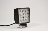 Светодиодная LED фара рабочая 48W/ 48Вт,(3Вт*16ламп) Узкий луч (Товщина корпусу 6см)