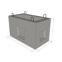 Залізобетонний телефонний колодязь під електричний люк ККС 1/1