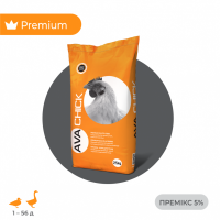 Кормовая добавка для уток на мясо премикс AVA Chick MIX 5%, 25 кг