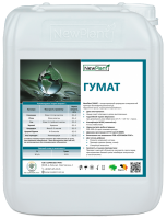 Микроудобрение NewPlant Гумат IQ, 10 л