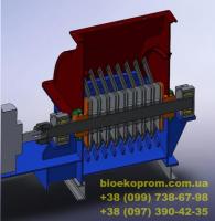 Промышленная молотковая дробилка 37 кВт, 3-5 т/час, ТМ-37