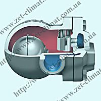 Конденсатоотводчик Ду 20 поплавковый фланцевый SK 51 с термостатным сбросом воздуха