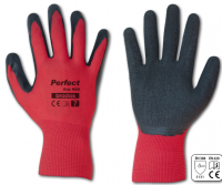 Перчатки рабочие Perfect Grip red, латекс, размер 8(M)